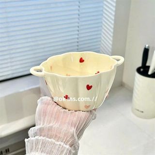 Bát Sứ 2 Tai Tim (THÙNG 64C)