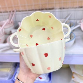 Bát Sứ 2 Tai Tim (THÙNG 64C)