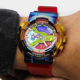SALE NHANH ĐỒNG HỒ ĐIỆN TỬ CAO CẤP KASIO RAINBOW NIỂNG THÉP FULLBOX
