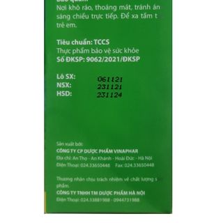 Viên uống Euroginca giúp làm giảm ho, giảm đau rát họng hộp 100 viên