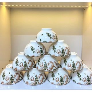 Bát Cơm 4D Hoa 4,5GL45 (THÙNG 120C)