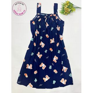 Váy tole lanh 2 dây mặc nhà