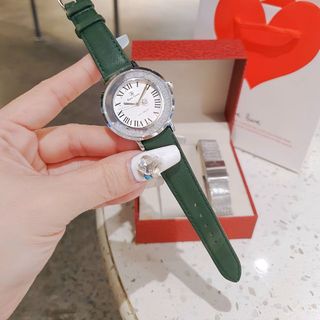 XẢ RẺ SET ĐỒNG HỒ CAO CẤP RODAL CROW DÂY DA TẶNG KÈM DÂY LƯỚI HÃNG