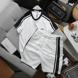 BỘ THỂ THAO NAM CỔ TRÒN THIẾT KẾ PACK RL CHẤT TỔ ONG - THỜI TRANG HC