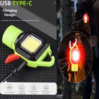 ĐÈN PIN MINI KIÊM MÓC KHOÁ DF-668