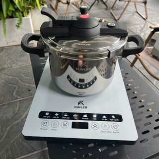 Nồi Áp Suất Inox Đáy Từ Liền Khối KaiLer 6 lít, 7 lít KL-AS22 AS24, bán sỉ kailer, bán buôn kailer