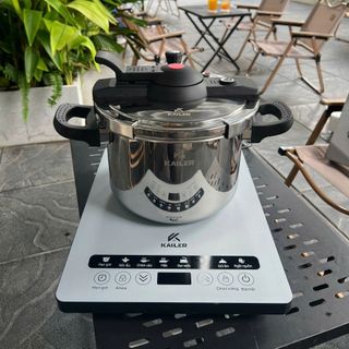 Nồi Áp Suất Inox Đáy Từ Liền Khối KaiLer 6 lít, 7 lít KL-AS22 AS24, bán sỉ kailer, bán buôn kailer