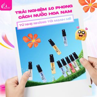 Charme mini set 10 mùi nam