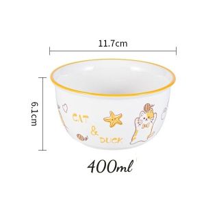 Set 2 Bát Kèm Thìa Chó Mèo ( THÙNG 48B)