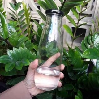 CHAI THUỶ TINH NẮP THIẾC 500ML