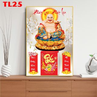[TTS x Xưởng PN] Lịch Tráng Gương Tết Bính Ngọ Mừng Năm Mới 2026 size 40x60 cm