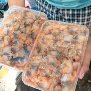 Thịt ruột sò long tươi câp đông - Hộp 500gr (giao hoả tốc)