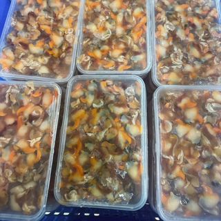 Thịt ruột sò long tươi câp đông - Hộp 500gr (giao hoả tốc)