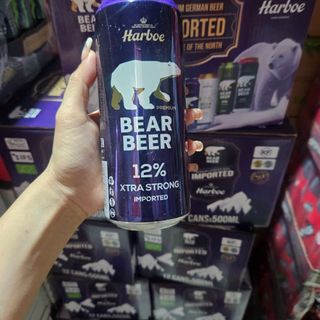 bia gấu tím chuẩn nhập