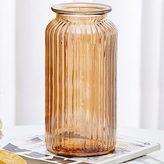 BÌNH CẮM HOA SỌC MÀU HỔ PHÁCH 25CM