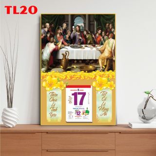 [TTS x Xưởng PN] Lịch Trang Trí Nhà Cửa Cao Cấp TL19, TL20a, TL20b size 50x70 cm