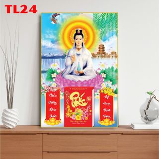 [TTS x Xưởng PN] Quà Tặng Tết Lịch Tráng Gương Cao Cấp size 50x70 cm