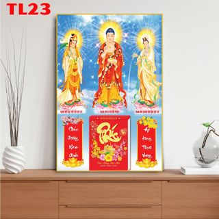 [TTS x Xưởng PN] Quà Tặng Tết Lịch Tráng Gương Cao Cấp size 50x70 cm