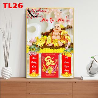 [TTS x Xưởng PN] Lịch Tráng Gương Tết Bính Ngọ Mừng Năm Mới 2026 size 60x90 cm