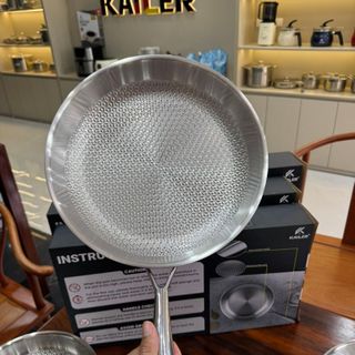 CHẢO INOX VÂN HOA KAILER KL-V26 V28 V30 - bán sỉ kailer, bán buôn kailer