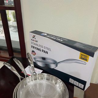 CHẢO INOX VÂN HOA KAILER KL-V26 V28 V30 - bán sỉ kailer, bán buôn kailer