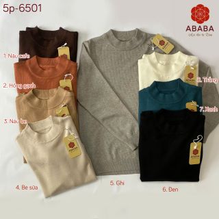 Áo len nam cổ lỡ cổ 5p len Quảng Châu dày dặn lên dáng chuẩn đẹp Nhiều màu Size 50 -85kg 5p-6501 - Hà Đinh