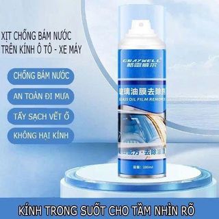 CHAI XỊT VỆ SINH KÍNH NANO CHỐNG TỤ NƯỚC
