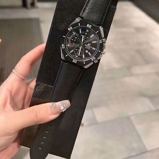 SALE NHANH ĐỒNG HỒ NAM TRUNG CẤP KASIO MẶT TRÒN DÂY DA