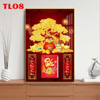 [TTS x Xưởng PN] Lịch Tráng Gương Cao Cấp, Lịch Năm Mới 2026 Bính Ngọ TL07, TL08, TL09 khổ 50x70cm