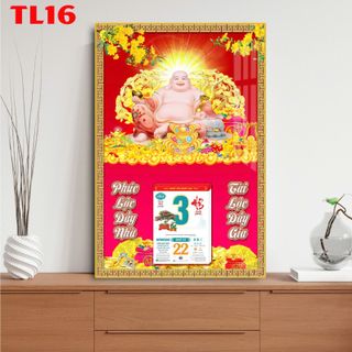 [TTS x Xưởng PN] Lịch Quà Tặng Tráng Gương Cao Cấp TL16, TL17, TL18 size 40x60 cm