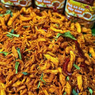 KHÔ GÀ CAY SẤY GIÒN – VỊ CAY TÊ TÊ NGON KHÓ CƯỠNG 400G - WINNIE HOUSE