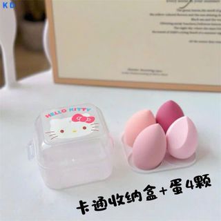 HỘP 4 BÔNG PHẤN SANRIO