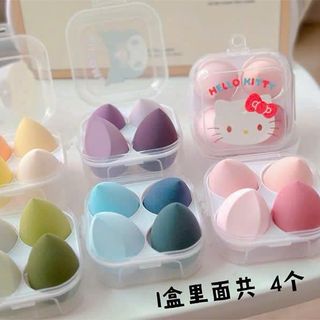 HỘP 4 BÔNG PHẤN SANRIO