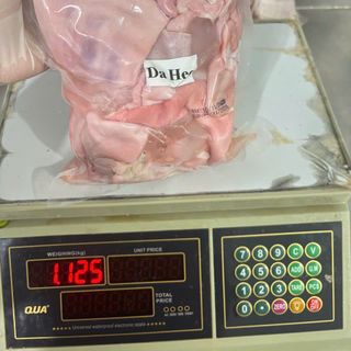 Da heo làm sạch có miếng to, nhỏ lộn xộn túi 1kg (giao hcm)