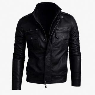 Áo khoác da lot long siêu hot moi