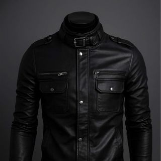 Áo khoác da lot long siêu hot moi