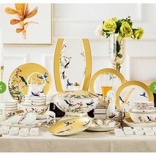 Bộ Bát Đĩa Hỉ Thước 60SP CC MD (THÙNG 4B)