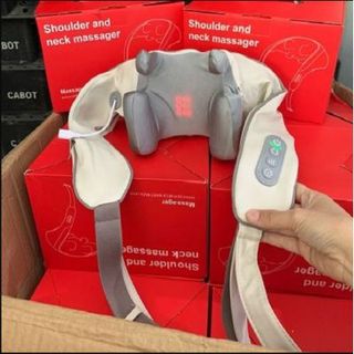 Đai máy massage cổ vai gáy 6D - vỏ Đỏ ( T18 )