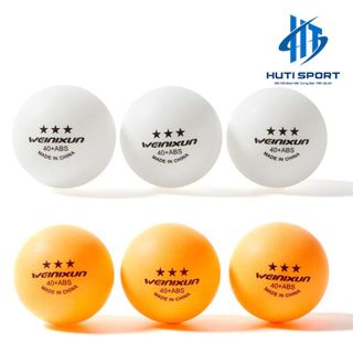 Quả Bóng Bàn WEINIXUN 2 Màu Vàng Trắng Chất Lượng Cao Cấp