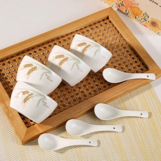 Set Bộ Bát 9 Món Bông Lúa ( THÙNG 18B )