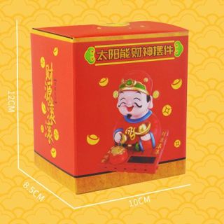 Tượng Thần Tài Cầm Đồng Tiền Vàng