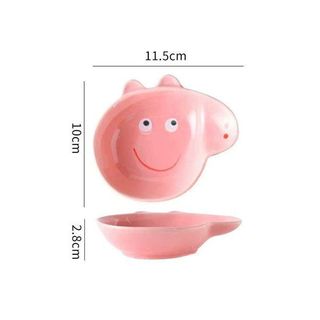 Đĩa Sứ Heo PEPPA Cute ( THÙNG 200C )