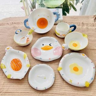 GDH cute bát sứ dáng con vịt ( THÙNG 50C )
