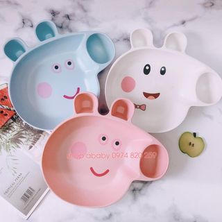 Đĩa Sứ Heo PEPPA Cute ( THÙNG 200C )