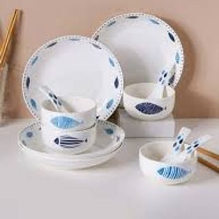 Bộ Bát 14 Món Cá Nhật (THÙNG 16B)