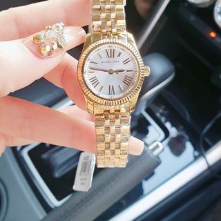 ĐỒNG HỒ NỮ CAO CẤP MICHAEL MẶT LA MÃ MINI NIỀNG KHÍA FULLBOX
