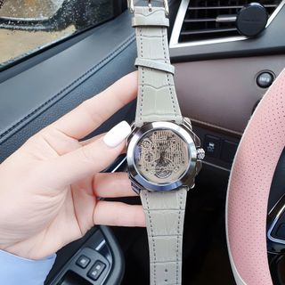 XẢ KHO ĐỒNG HỒ NAM TRUNG CẤP PVLGARI DÂY DA CHẠY FULL KIM