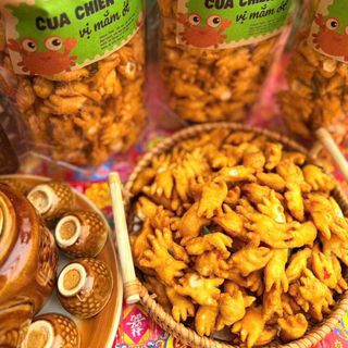 SNACK CUA CHIÊN MẮM GIÒN RỤM – ĂN CHƠI SIÊU CUỐN 500G - WINNIE HOUSE
