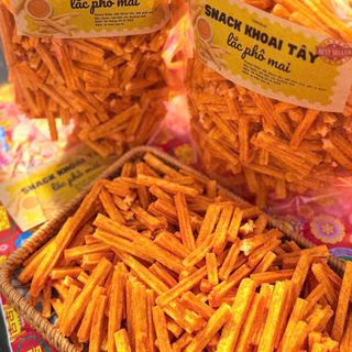 KHOAI TÂY LẮC PHÔ MAI GIÒN RỤM – MÊ NGAY MIẾNG ĐẦU 500G - WINNIE HOUSE