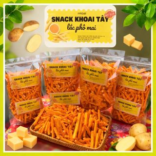 KHOAI TÂY LẮC PHÔ MAI GIÒN RỤM – MÊ NGAY MIẾNG ĐẦU 500G - WINNIE HOUSE